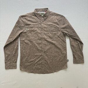 Howler Brothers Brown Patterned Matagorda Longsleeve Shirt